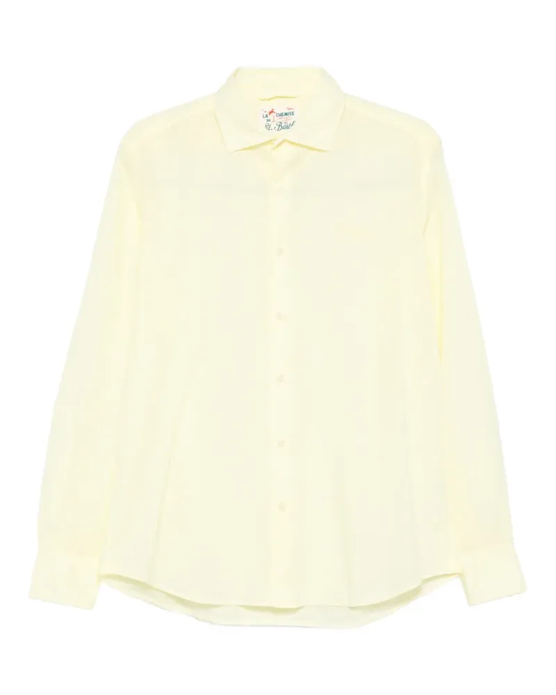 MC2 Saint Barth Hemd mit Stickerei - Gelb Gelb