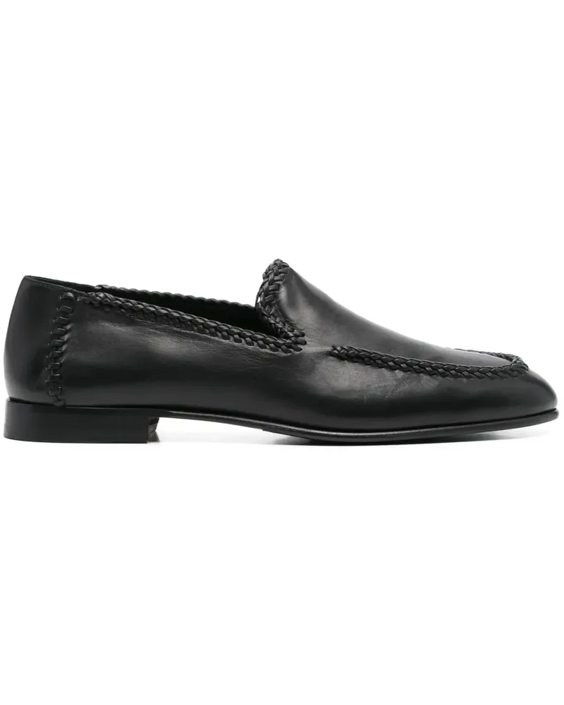Canali Klassische Loafer - Schwarz Schwarz