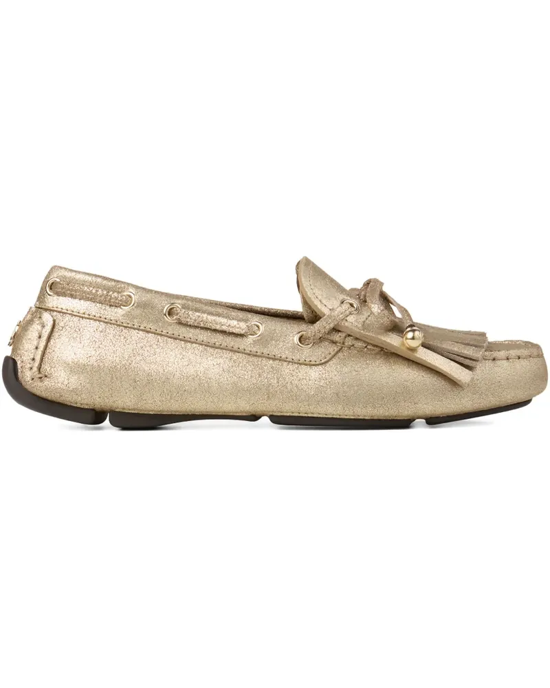 Jimmy Choo Manon Loafer - Gold Gold