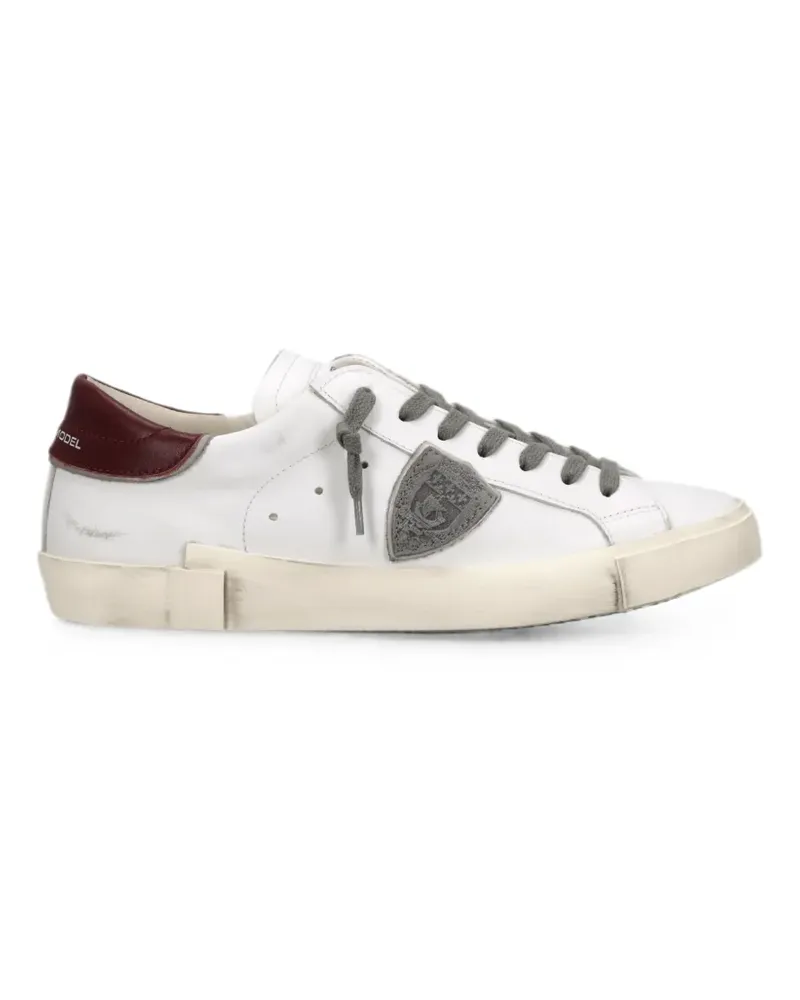 Philippe Model PRSX leather sneakers - Weiß Weiß