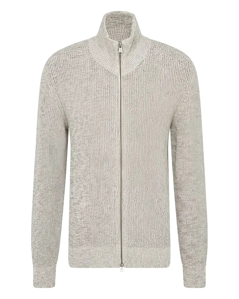Marc O'Polo Gerippter Cardigan - Weiß Weiß