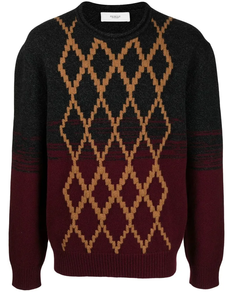 Pringle of Scotland Pullover mit Argyle-Muster Grün