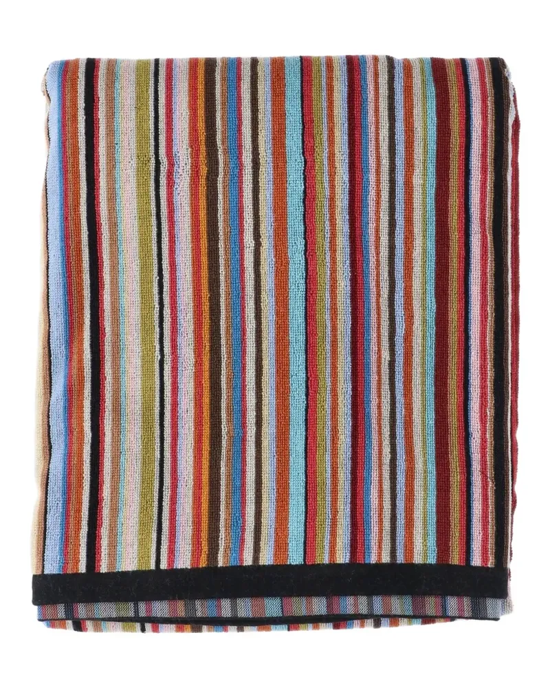 Paul Smith striped beach towel - Rot Rot