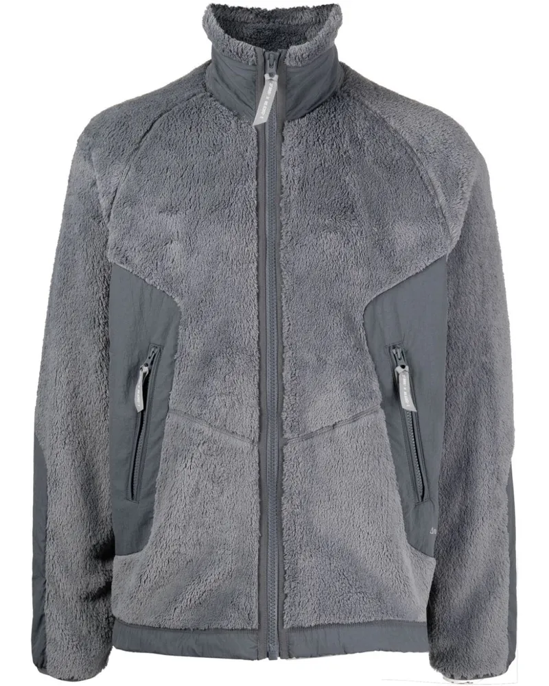 Spoonyard Fleecejacke mit Reißverschluss - Grau Grau
