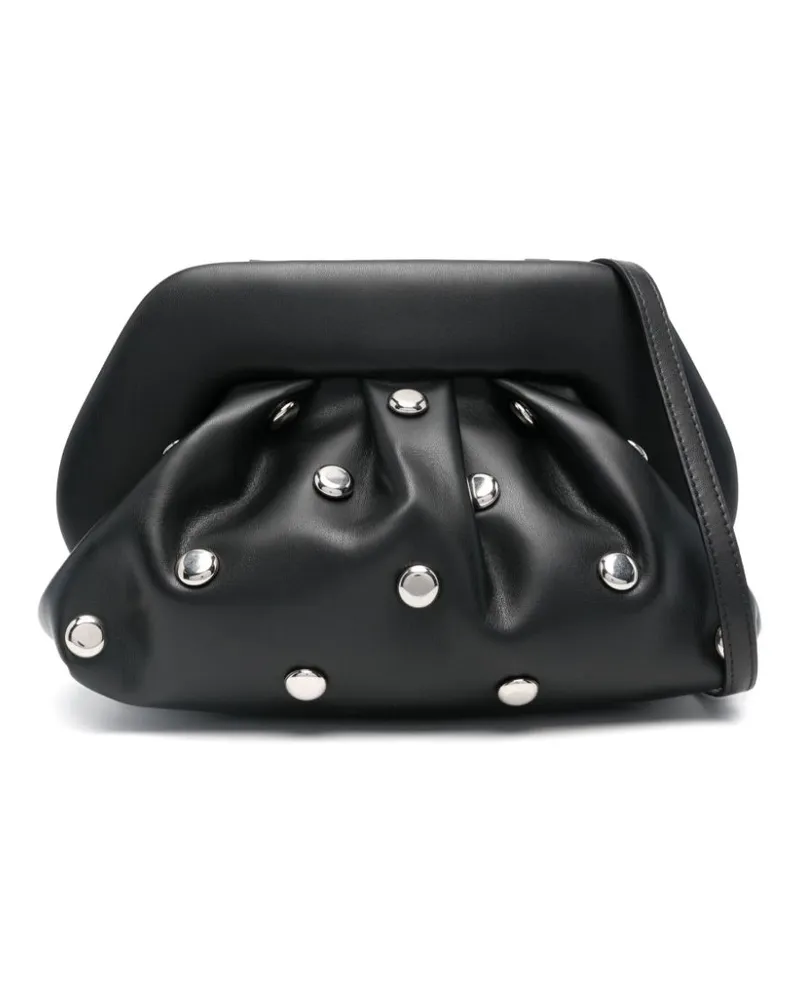 THEMOIRÈ Tia Clutch - Schwarz Schwarz