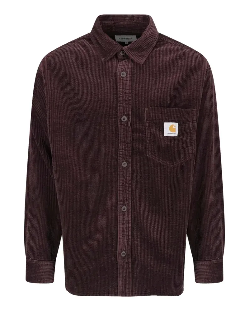 Carhartt WIP Loyde Hemd aus Cord - Braun Braun