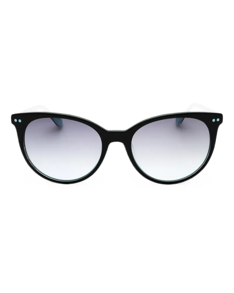 Calvin Klein Cat-Eye-Sonnenbrille - Schwarz Schwarz