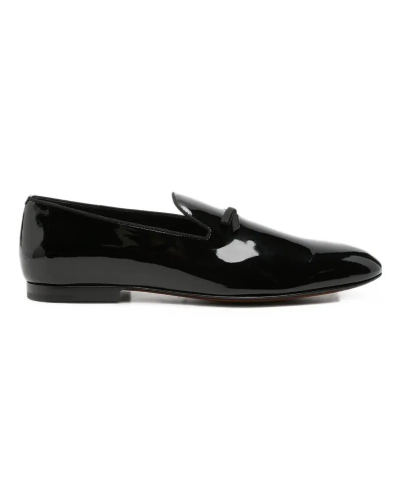 Tom Ford patent leather bow-detail loafers - Schwarz Schwarz