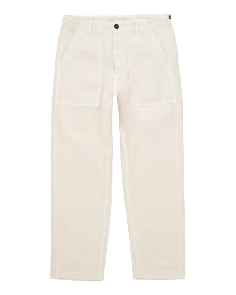 Fortela Newfatigue patch-pocket trousers - Nude Nude