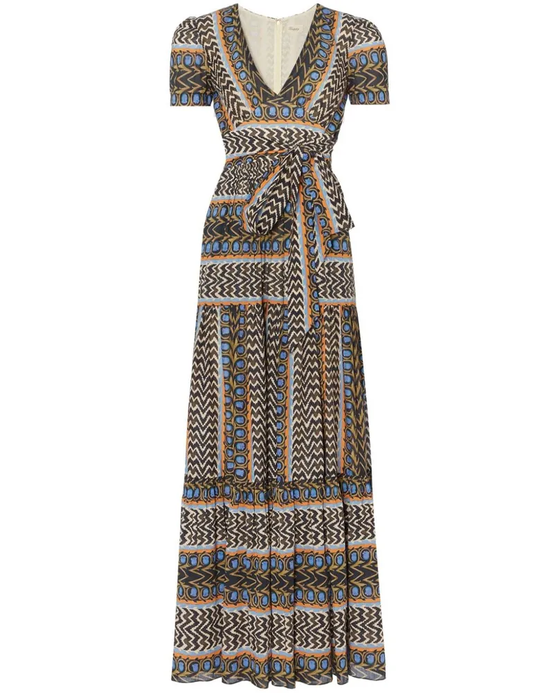Temperley London Gia Maxikleid - Blau Blau