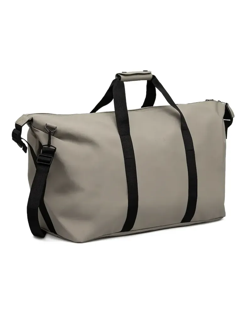 RAINS Reisetasche mit Logo-Prägung - Grün Grün