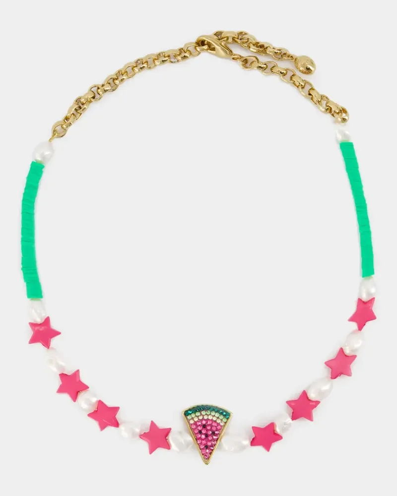 Shourouk Watermelon Halskette - Rosa Rosa