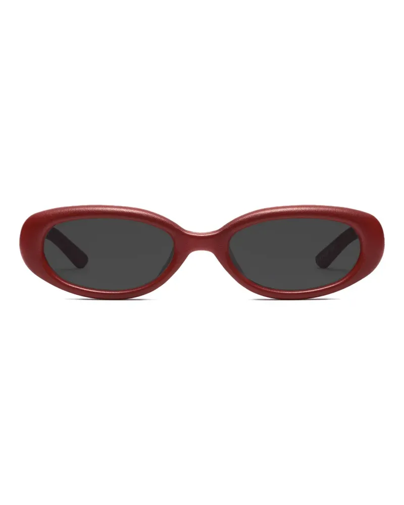 Maison Margiela x Gentle Monster Sonnenbrille mit ovalem Gestell - Rot Rot