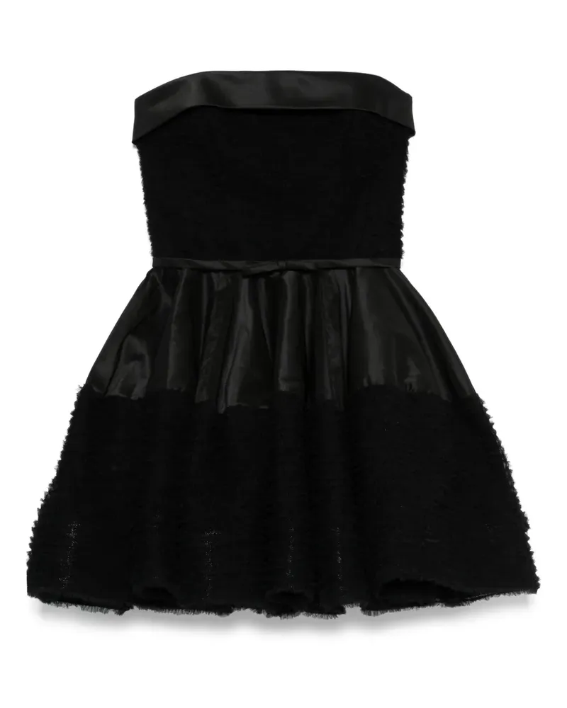 Viktor & Rolf Minikleid mit Rüschen - Schwarz Schwarz