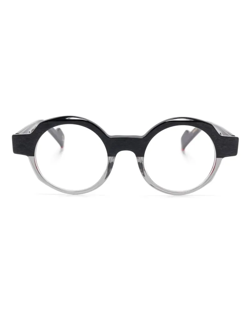 Etnia Barcelona Bruce Brille - Schwarz Schwarz