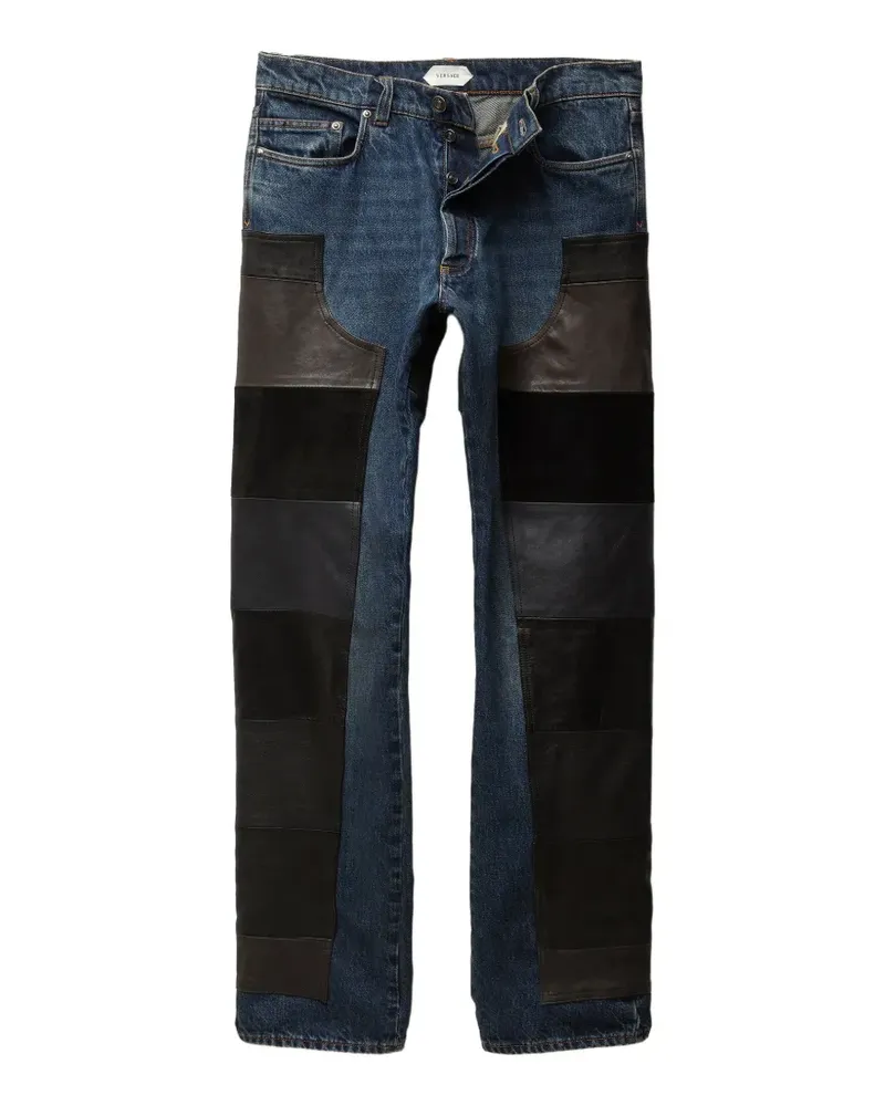 Versace Jeans im Patchwork-Look - Blau Blau