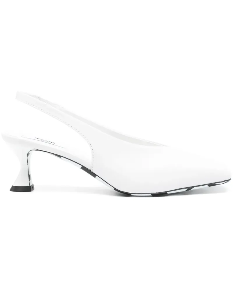 Moschino Pumps 55mm - Weiß Weiß