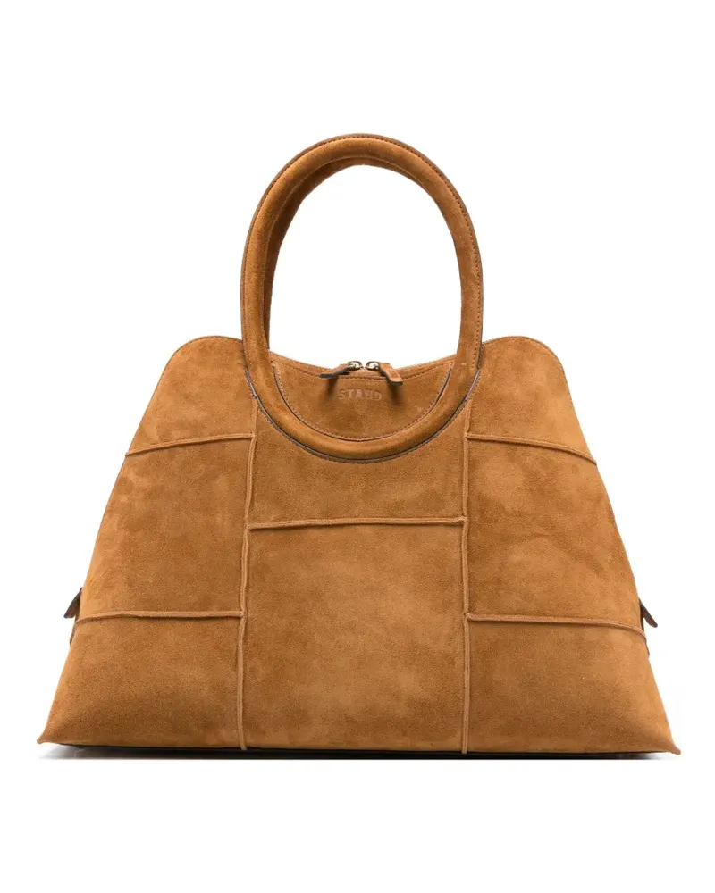 STAUD Handtasche aus Wildleder - Braun Braun