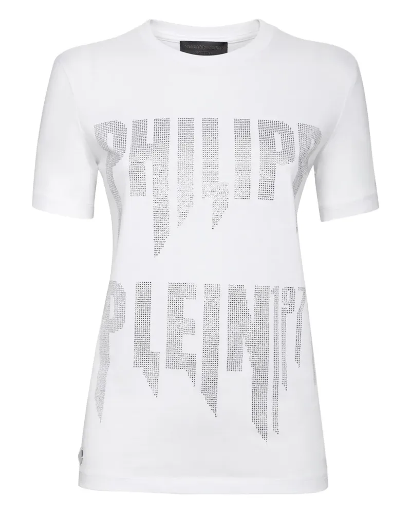 Philipp Plein logo-embellished T-shirt - Weiß Weiß