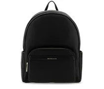 Großer Bex Rucksack aus Leder - Schwarz