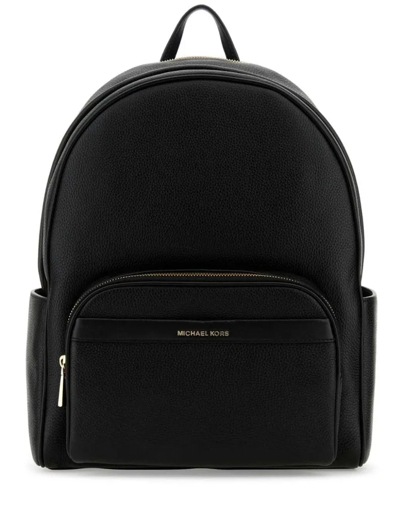Michael Kors Großer Bex Rucksack aus Leder - Schwarz Schwarz