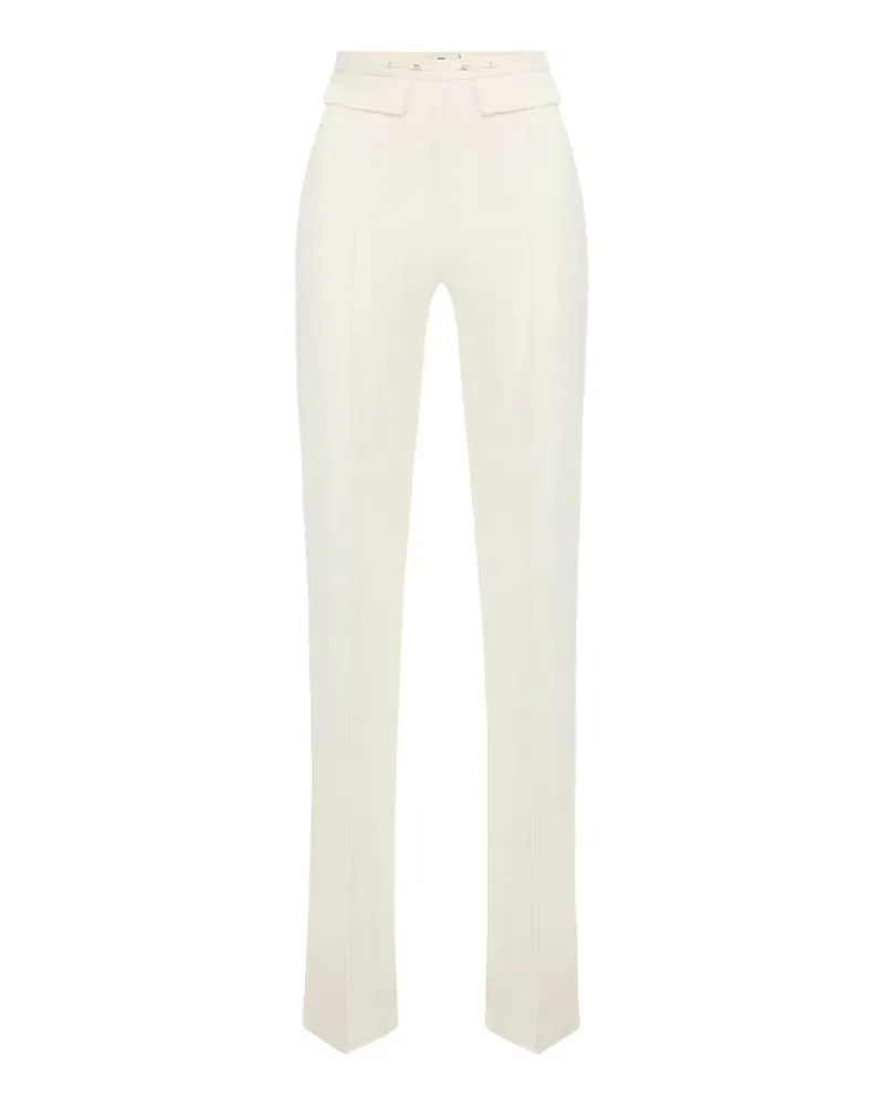 Elisabetta Franchi Hose im Layering-Look - Nude Nude