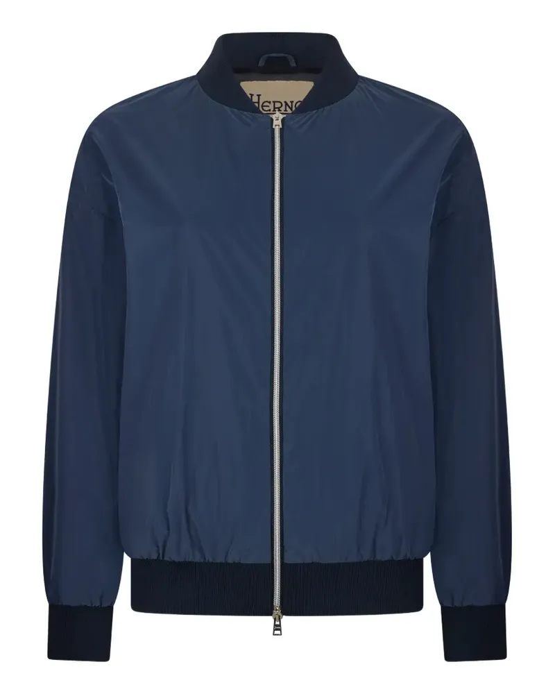 Herno zip-up bomber jacket - Blau Blau