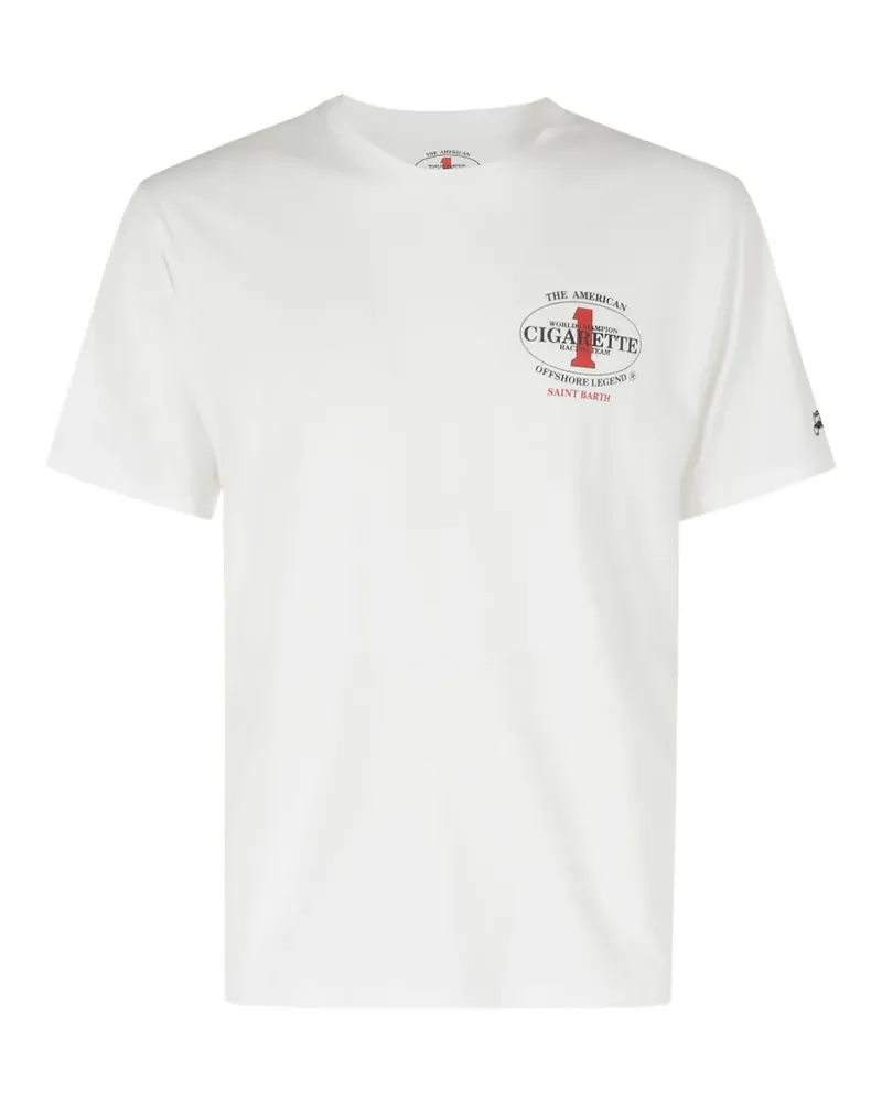 MC2 Saint Barth Portland graphic-print T-shirt - Weiß Weiß