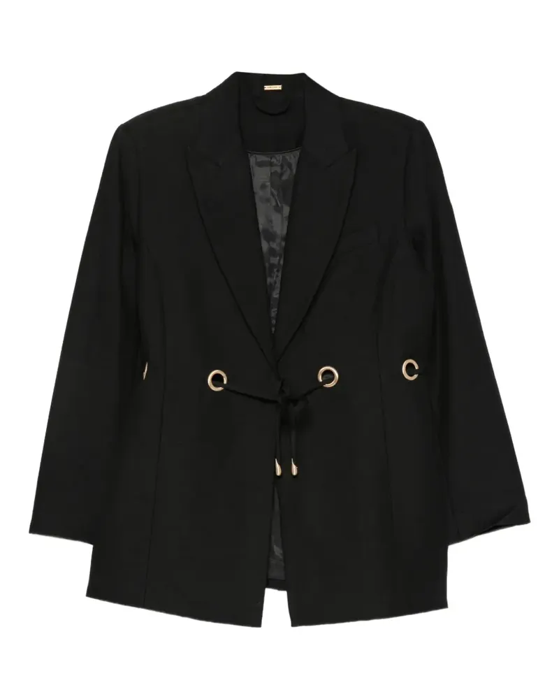 Cult Gaia eyelet-embellished drawstring jacket - Schwarz Schwarz