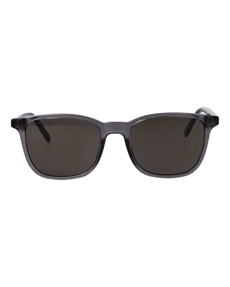 Lacoste square-frame sunglasses - Grau Grau