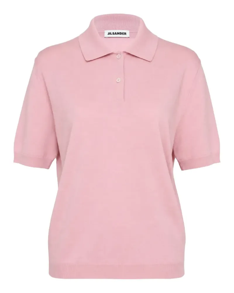 Jil Sander short-sleeve polo shirt - Rosa Rosa