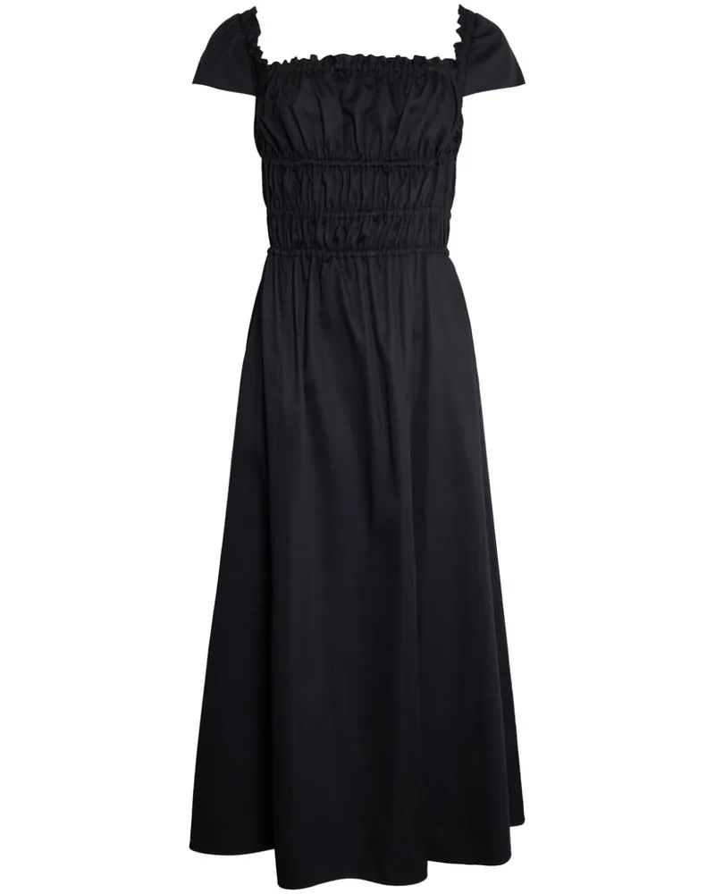 Altuzarra Lily Kleid mit eckigem Ausschnitt - Schwarz Schwarz