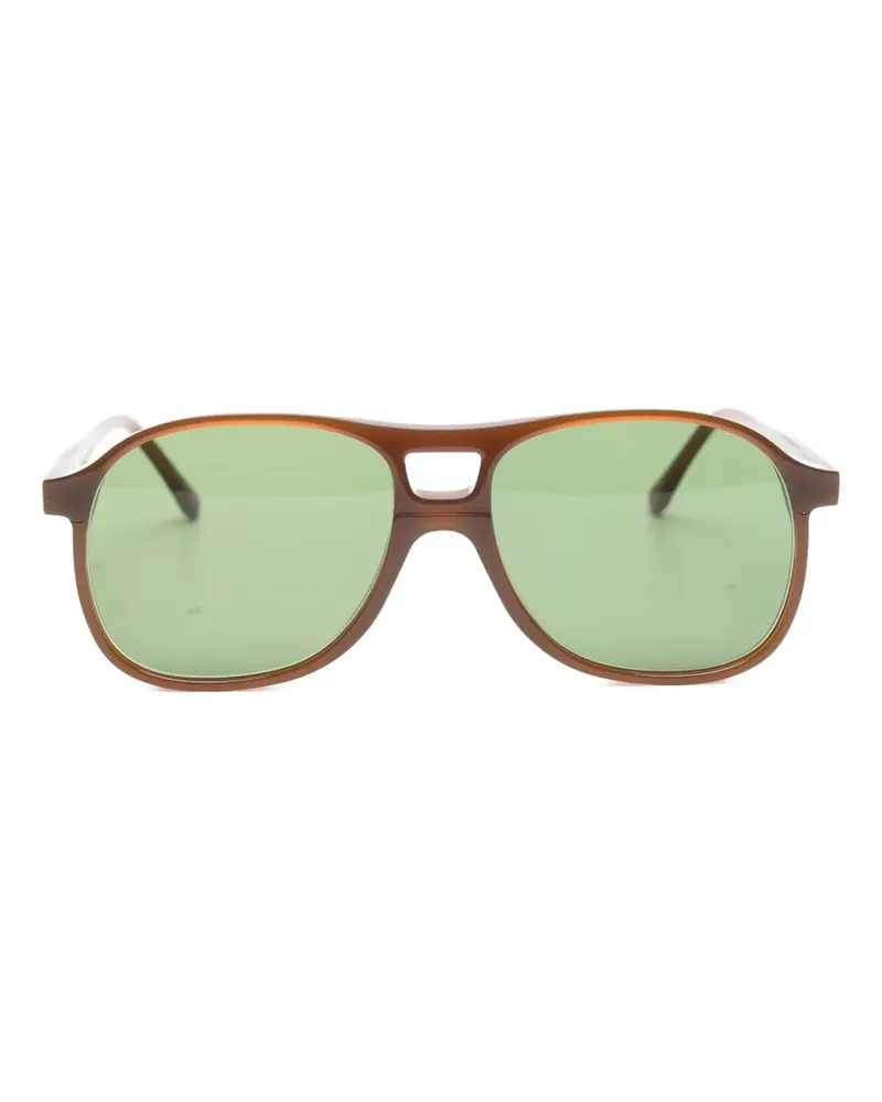 Lesca Rock Pilotenbrille - Braun Braun