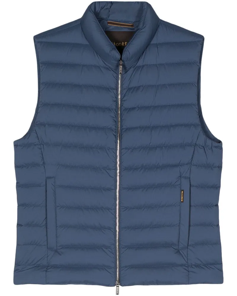 MOORER Gefütterte Calaf-S3 Weste - Blau Blau