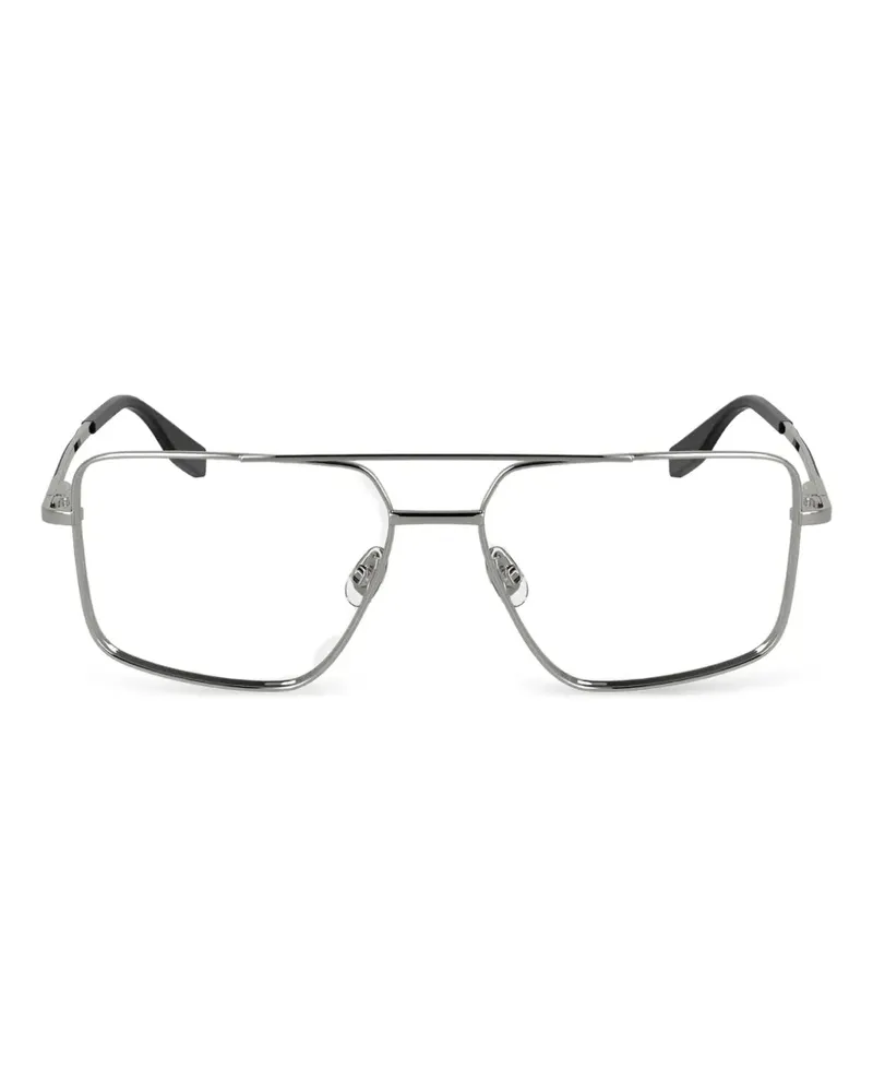 Karl Lagerfeld Brille mit doppeltem Steg - Silber Silber