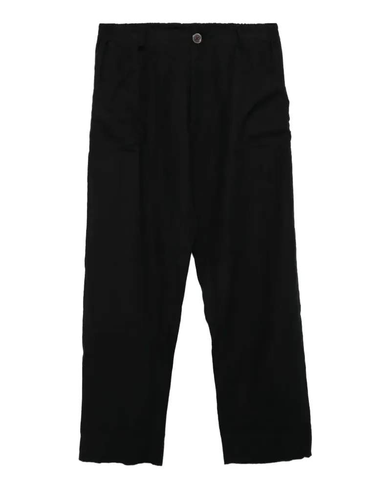 Undercover linen trousers - Schwarz Schwarz