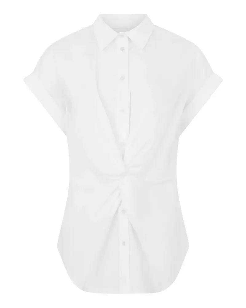 Ralph Lauren twist-front shirt - Weiß Weiß