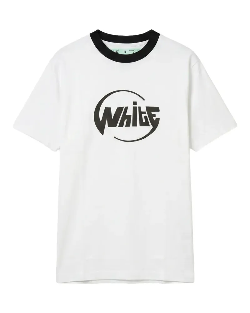 OFF-WHITE T-Shirt mit Print - Weiß Weiß
