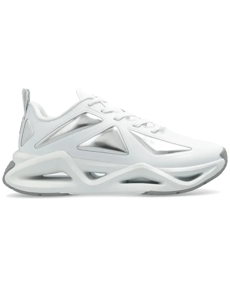 EA7 Sneakers mit dicker Sohle - Weiß Weiß