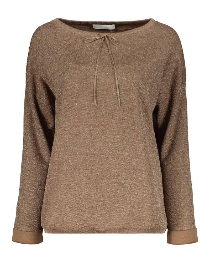 Fabiana Filippi round-neck sweater - Braun Braun