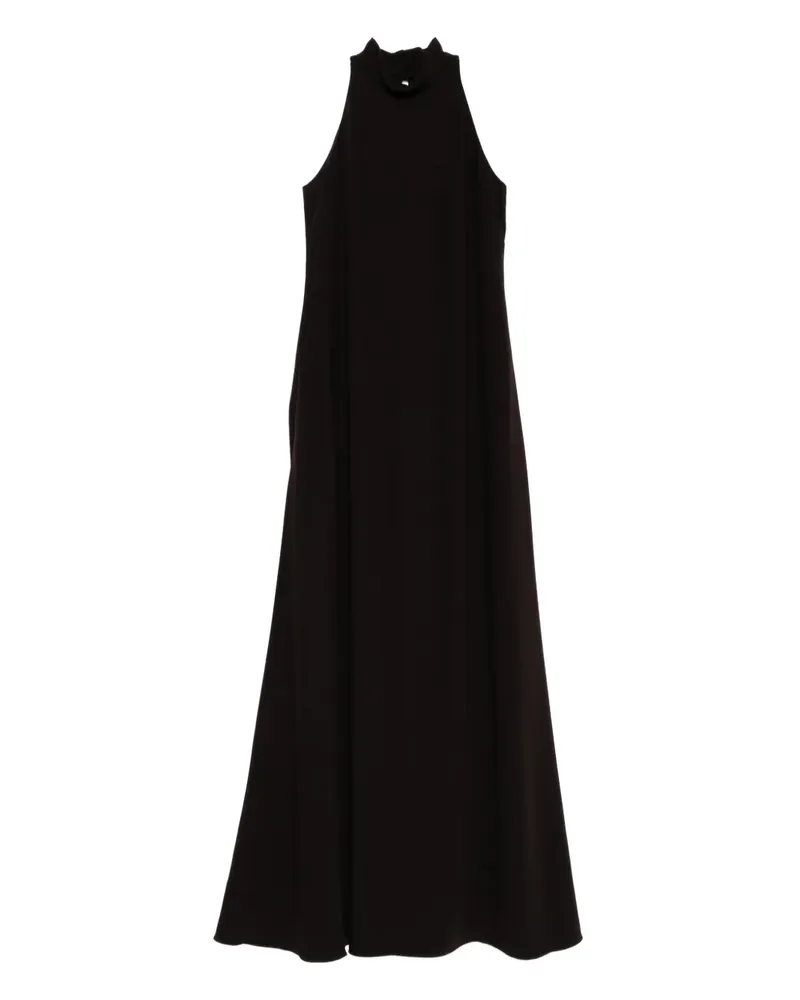 Amsale Kleid mit Stehkragen - Braun Braun