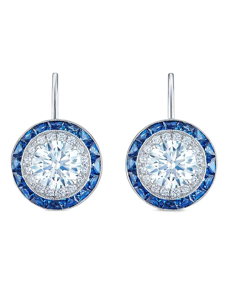 KWIAT 18kt Weißgoldohrringe mit Diamanten - Silber Silber