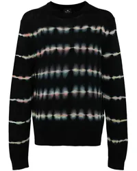 Paul Smith Gestrickter Intarsien-Pullover Schwarz