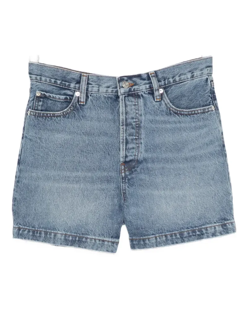 Frame Denim The everyday denim shorts - Blau Blau
