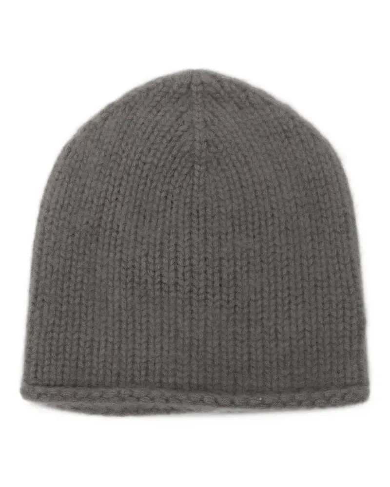 Liska Ottie Beanie aus Kaschmir - Grau Grau
