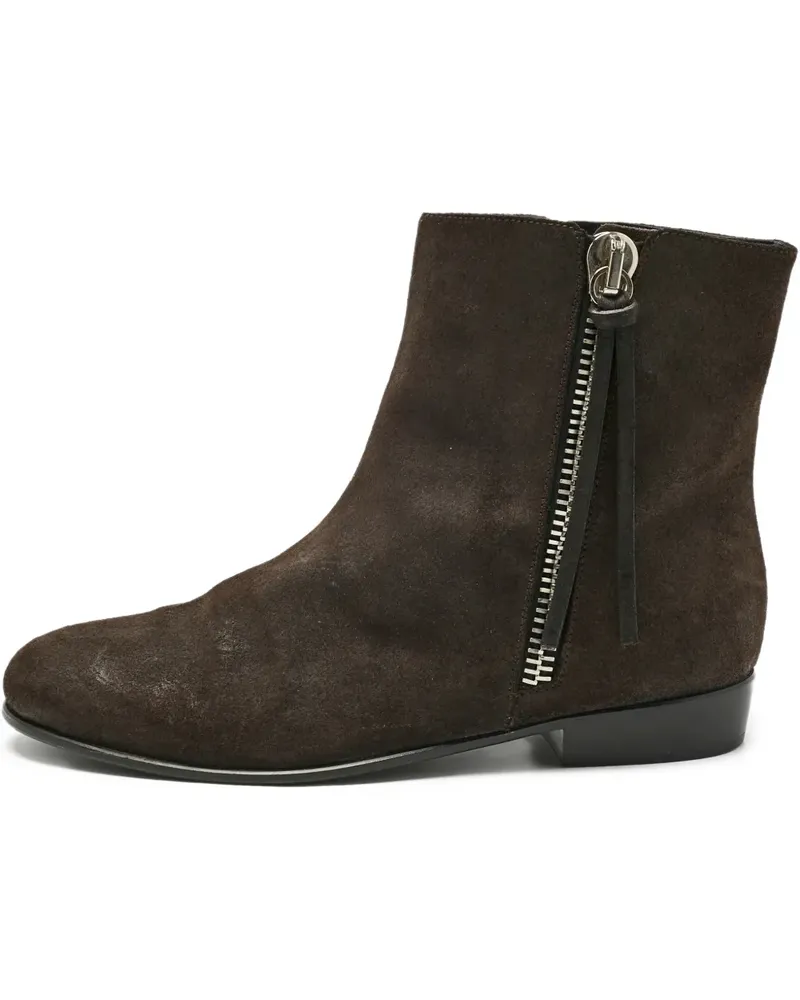 Giuseppe Zanotti Stiefeletten aus Wildleder - Braun Braun