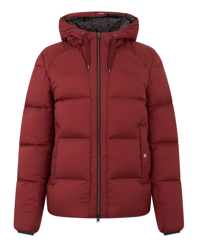 Herno Gefütterte Kapuzenjacke - Rot Rot