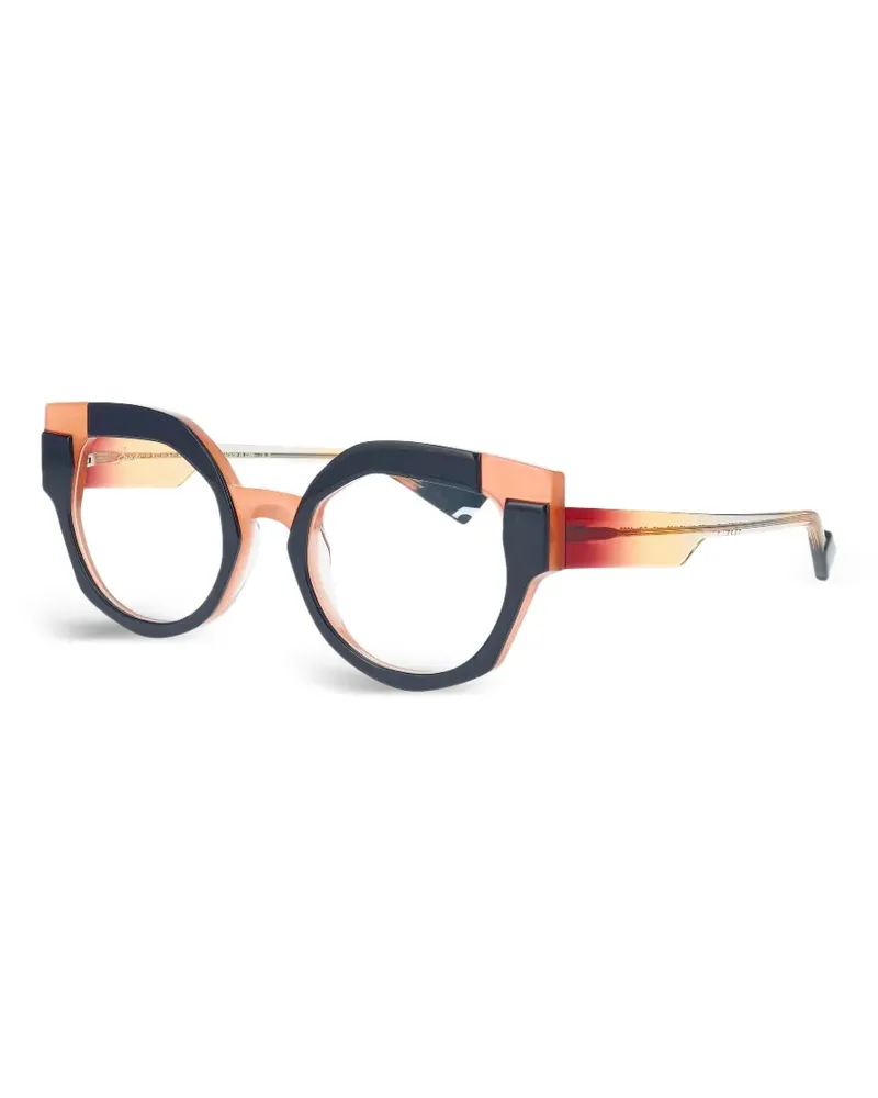Face à Face Bocca Chance 1 geometric-frame glasses - Blau Blau