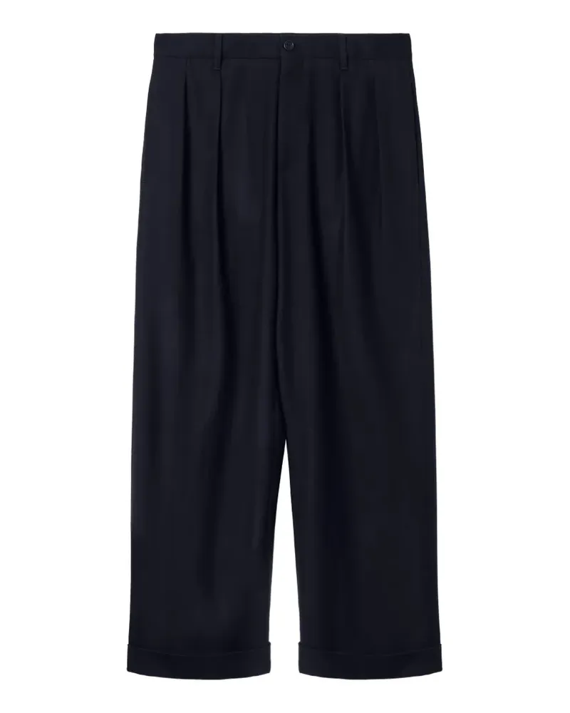 Emporio Armani x Alanui Hose mit Falten - Blau Blau