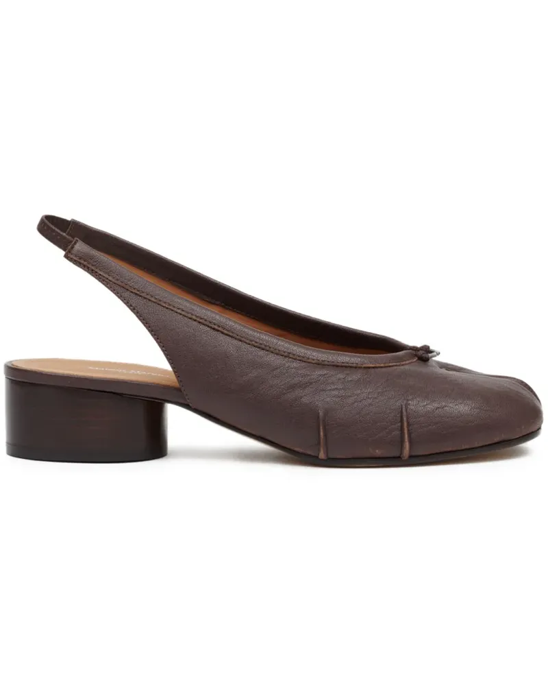 Maison Margiela Tabi' Pumps - Braun Braun